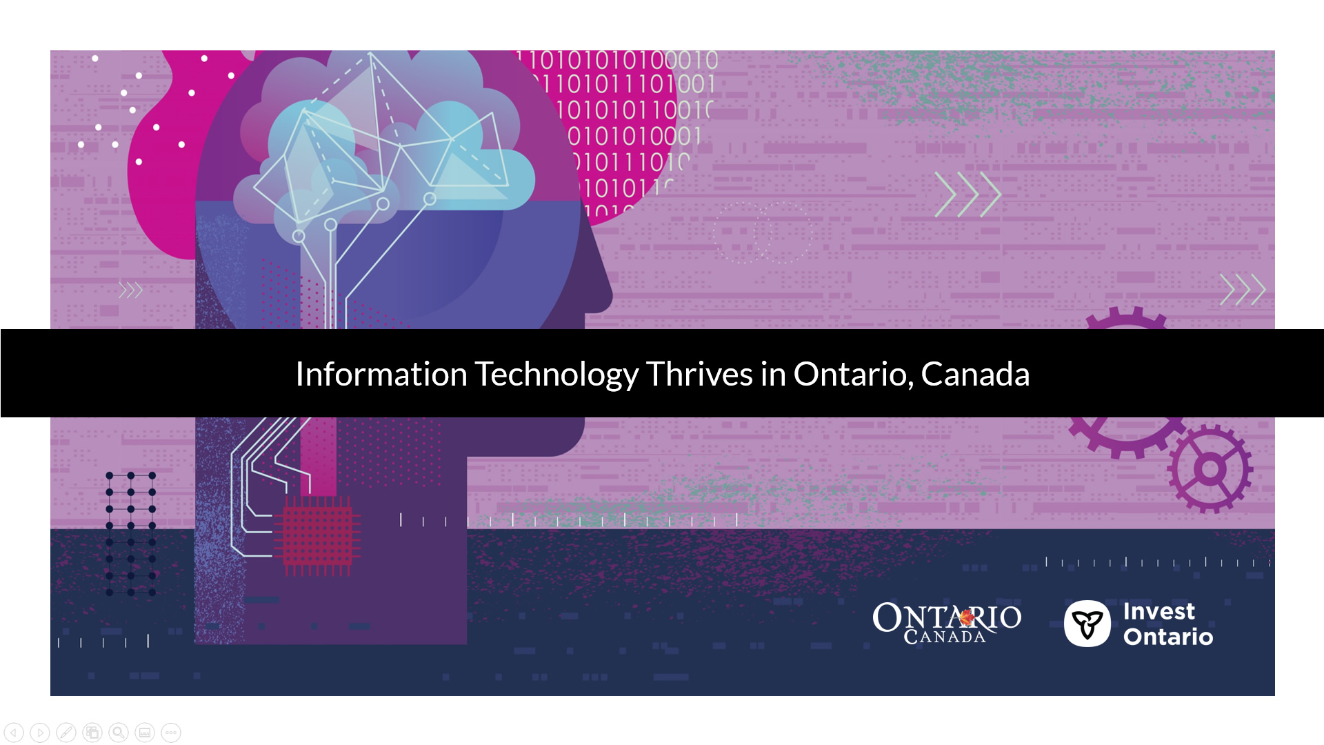 Thumbnail image for Information Technology Thrives in Ontario, Canada PowerPoint