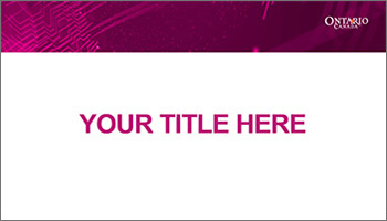 Thumbnail image for fuchsia powerpoint template