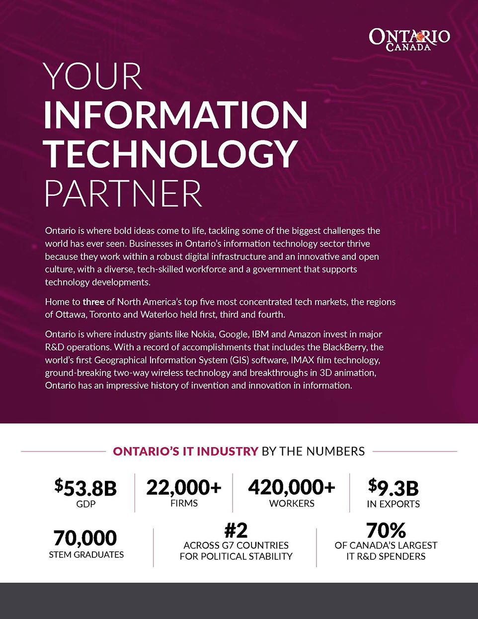 thumbnail image for your information technology partner brochure