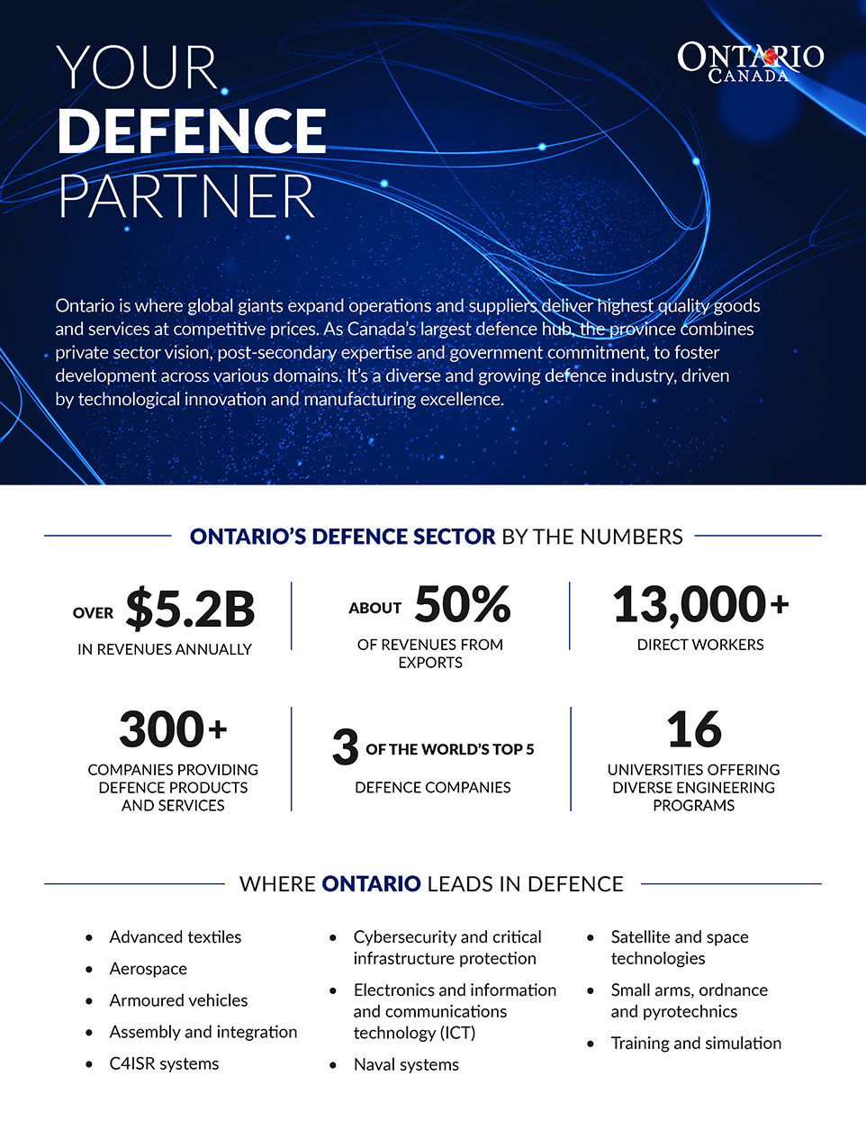 thumbnail image for Your Defence Partner one-pager