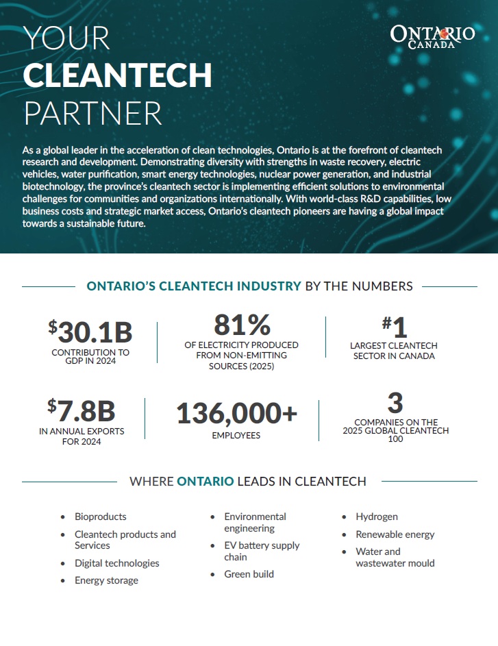 thumbnail image for Your cleantech partner brochure