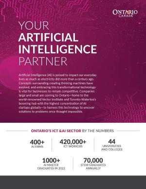 Thumbnail image for Your Artificial Intelligence Partner brochure