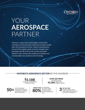 Thumbnail image for your aerospace partner brochure